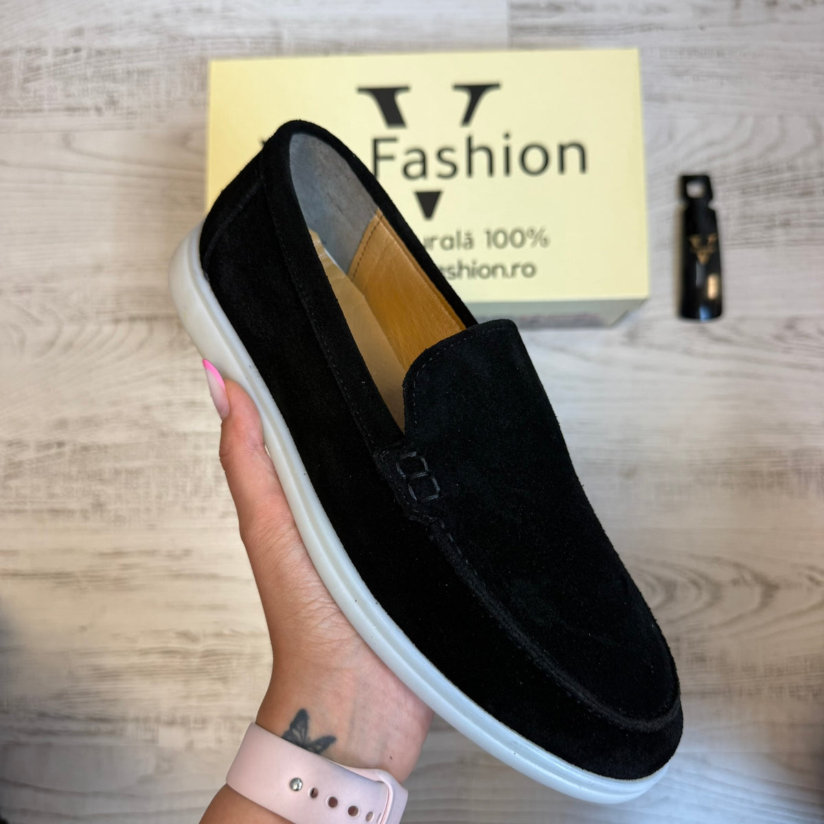 Mocasini Vara Casual Piele Naturala 100% Barbati COD 117