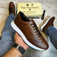 Pantofi Sport Barbati Casual Piele Naturala 100% COD 155