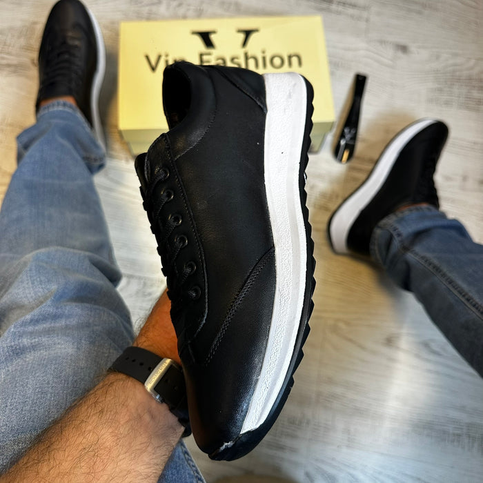 Pantofi Sport Barbati Casual Piele Naturala 100% COD 154
