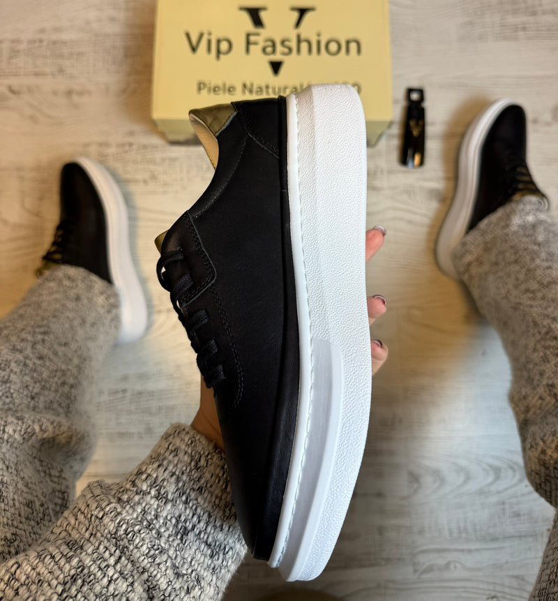 Pantofi din piele naturală pentru femei, eleganți, confortabili și rezistenți COD 901