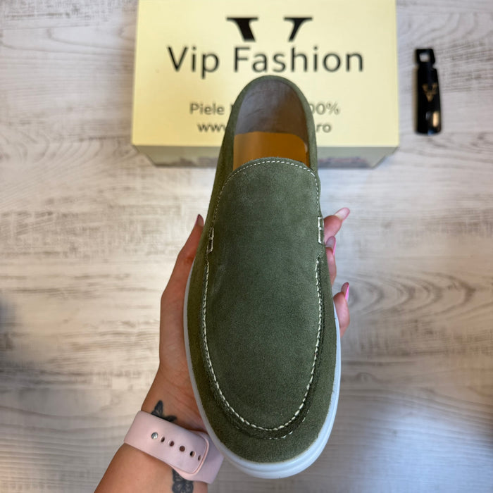 Mocasini Vara Casual Piele Naturala 100% Barbati COD 118