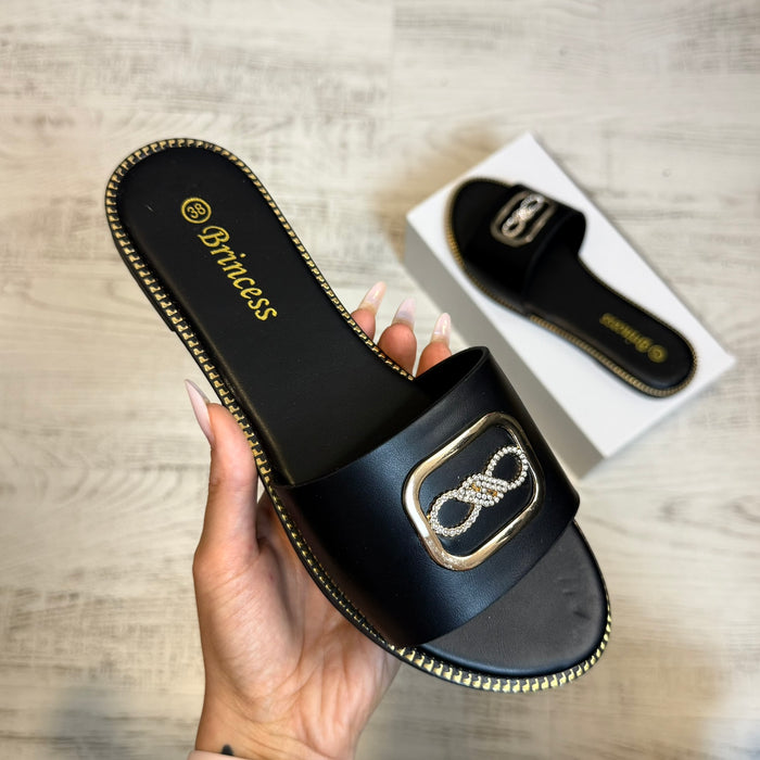 Papuci Infinity symbol Fashion Premium Cod 103