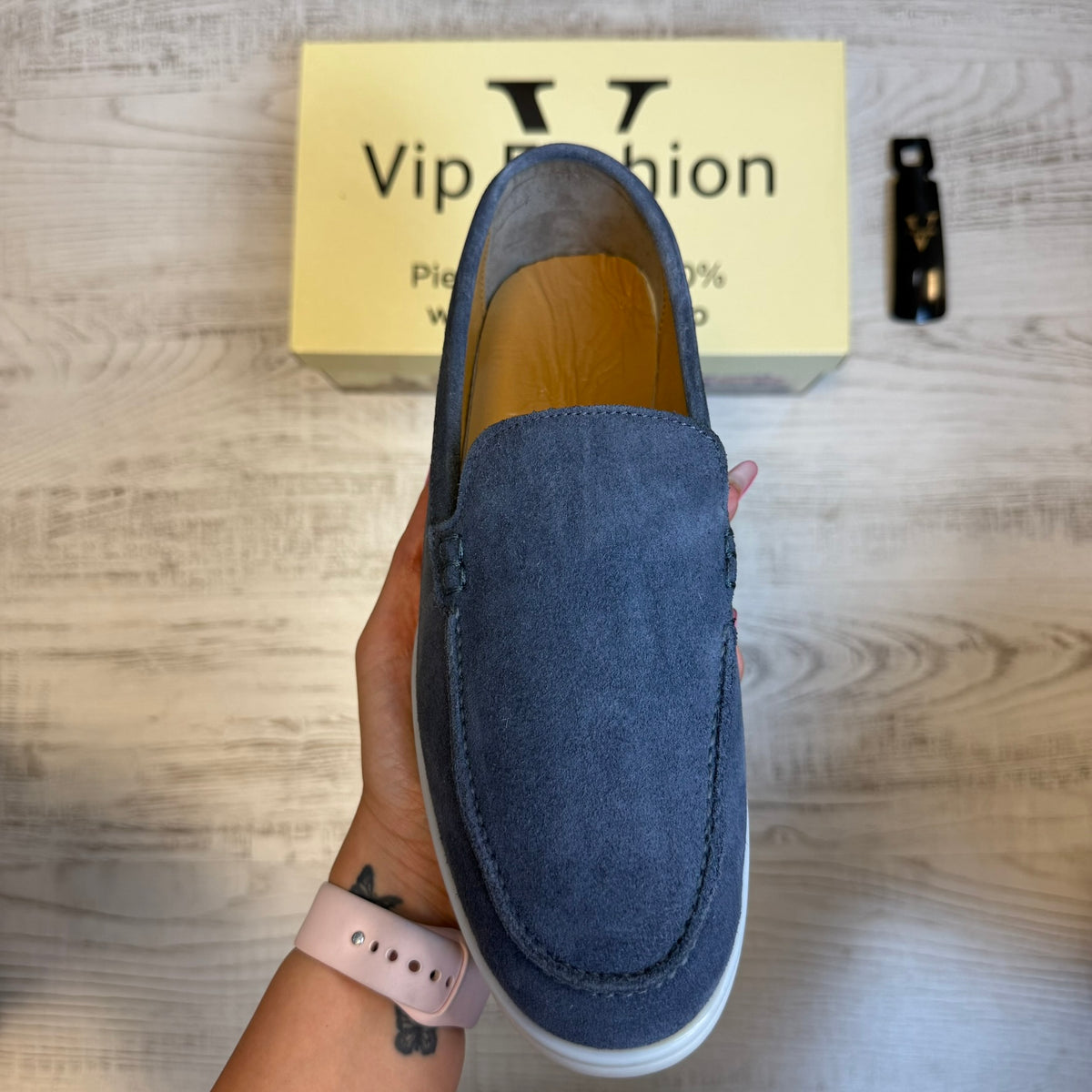 Mocasini Vara Casual Piele Naturala 100% Barbati COD 120