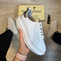 Pantofi din piele naturală pentru femei, eleganți, confortabili și rezistenți COD 882