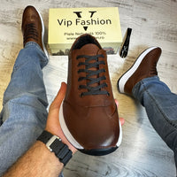 Pantofi Sport Barbati Casual Piele Naturala 100% COD 155