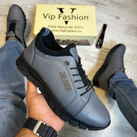 Pantofi Sport Barbati Casual Piele Naturala 100% COD 162