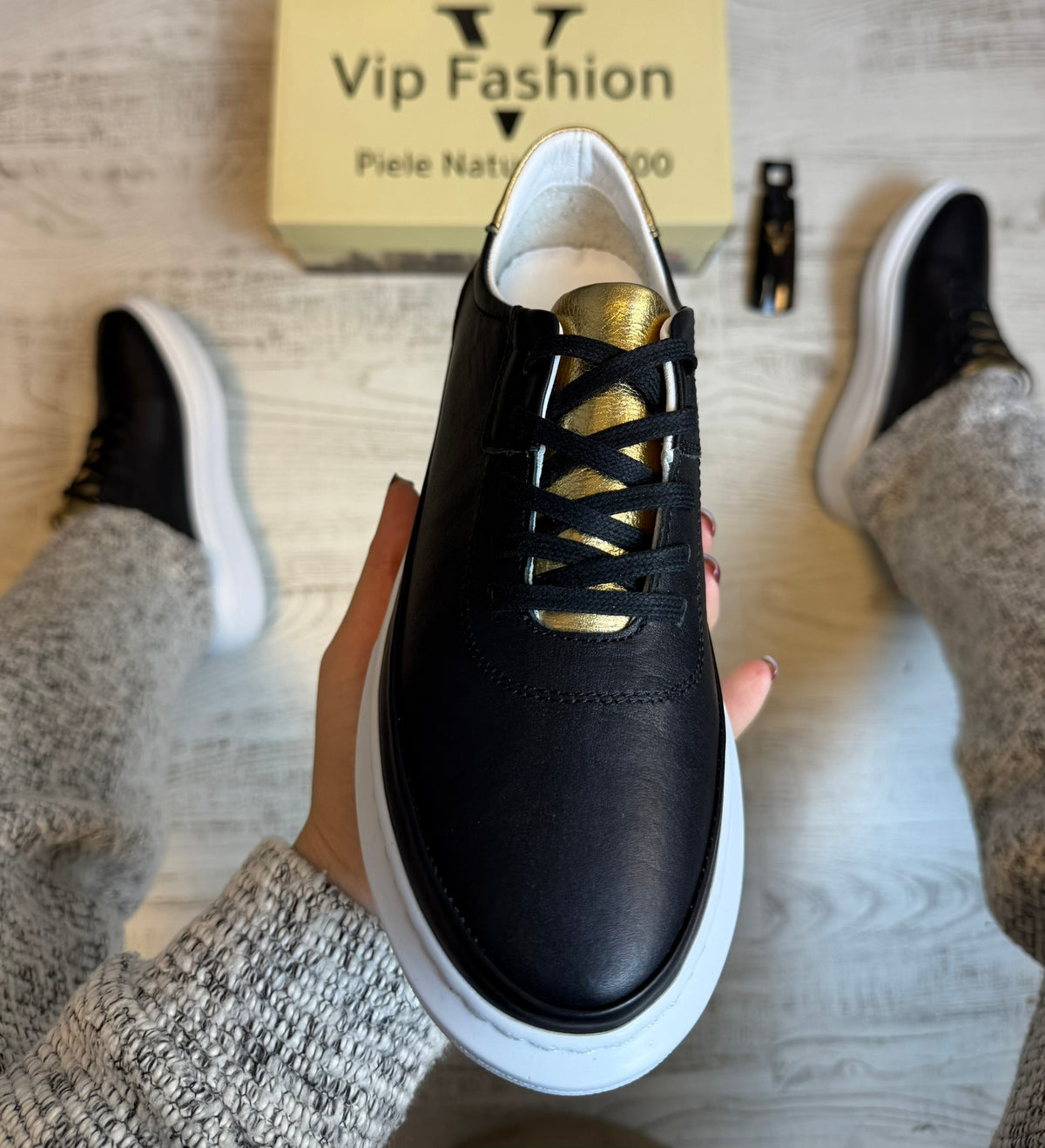 Pantofi din piele naturală pentru femei, eleganți, confortabili și rezistenți COD 901