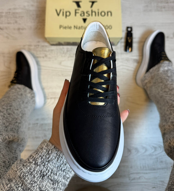 Pantofi din piele naturală pentru femei, eleganți, confortabili și rezistenți COD 901