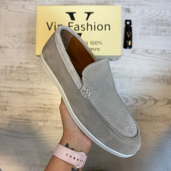 Mocasini Vara Casual Piele Naturala 100% Barbati COD 124