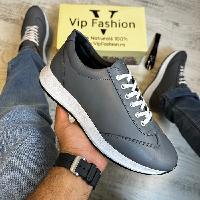 Pantofi Sport Barbati Casual Piele Naturala 100% COD 156