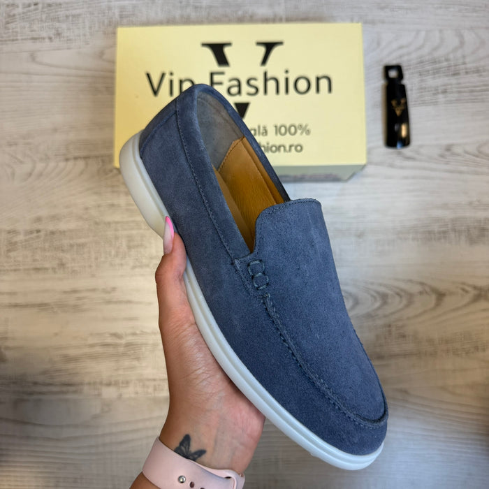Mocasini Vara Casual Piele Naturala 100% Barbati COD 120