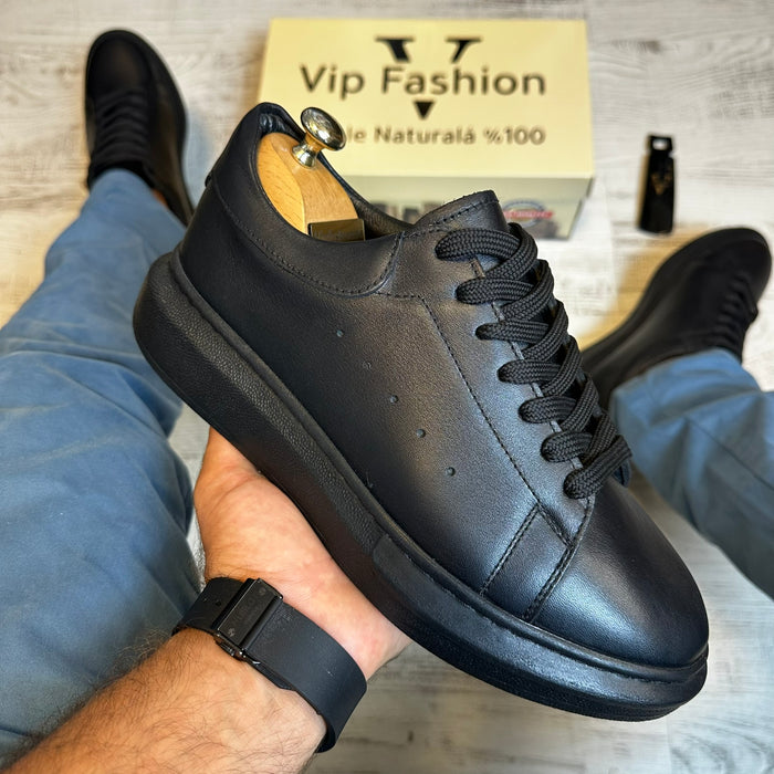 Pantofi Sport barbati Premium , usori , confortabili , Piele Naturala cod 821