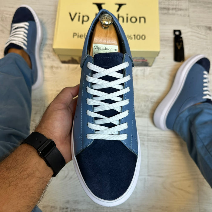 Pantofi Sport barbati Premium , usori , confortabili , Piele Naturala cod 825