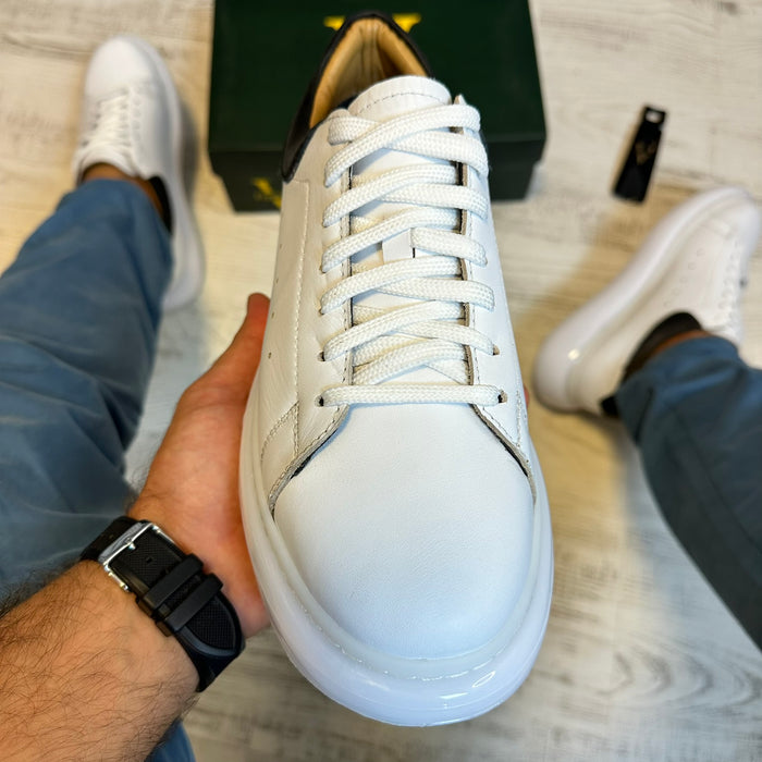 Pantofi Sport barbati Premium ,Talpa Silicon , Piele Naturala cod 830