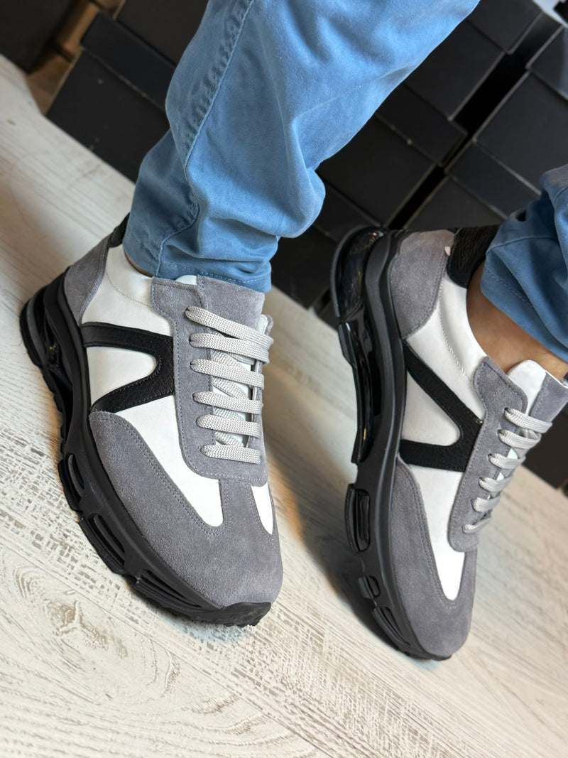 Pantofi Sport Casual Piele Naturala Barbati  COD 678