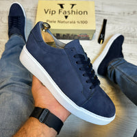 Pantofi Sport Barbati Casual Piele Nubuc Naturala 100% COD 150