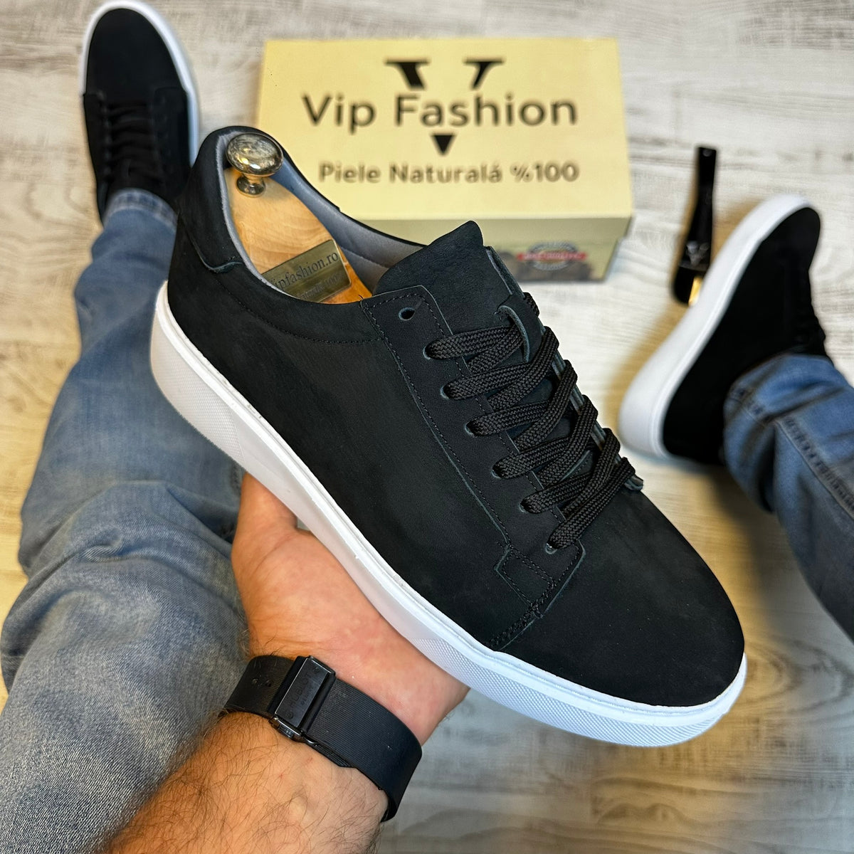 Pantofi Sport Barbati Casual Piele Nubuc Naturala 100% COD 148