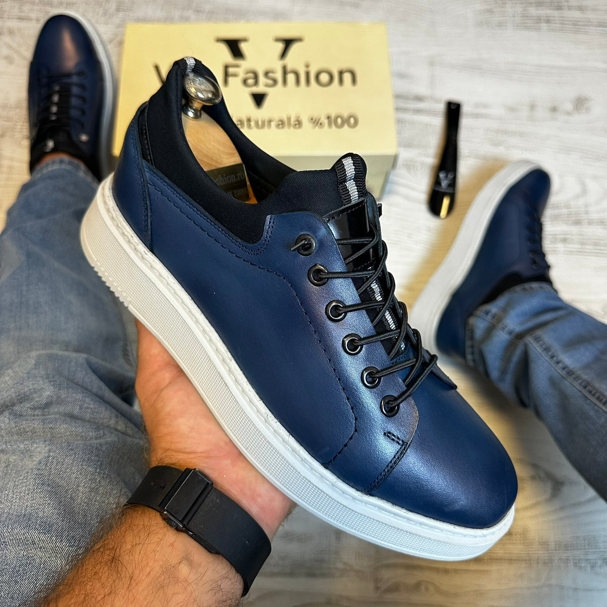Pantofi Sport Barbati Casual Piele Naturala 100% COD 147