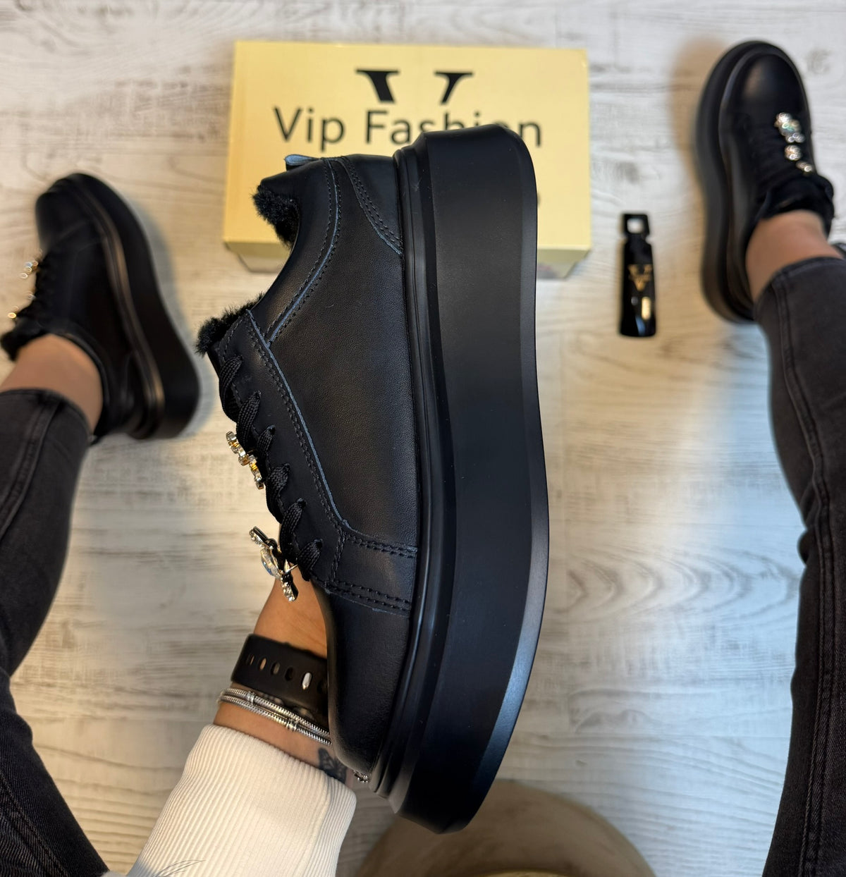 Pantofi Imblaniti din piele naturală pentru femei, marca Angel Blue – eleganți, confortabili și rezistenți COD 865