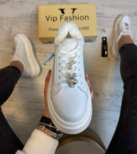 Pantofi Imblaniti din piele naturală pentru femei, marca Angel Blue – eleganți, confortabili și rezistenți COD 864