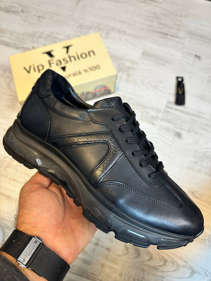 Pantofi Sport Casual Piele Naturala Barbati  COD 680