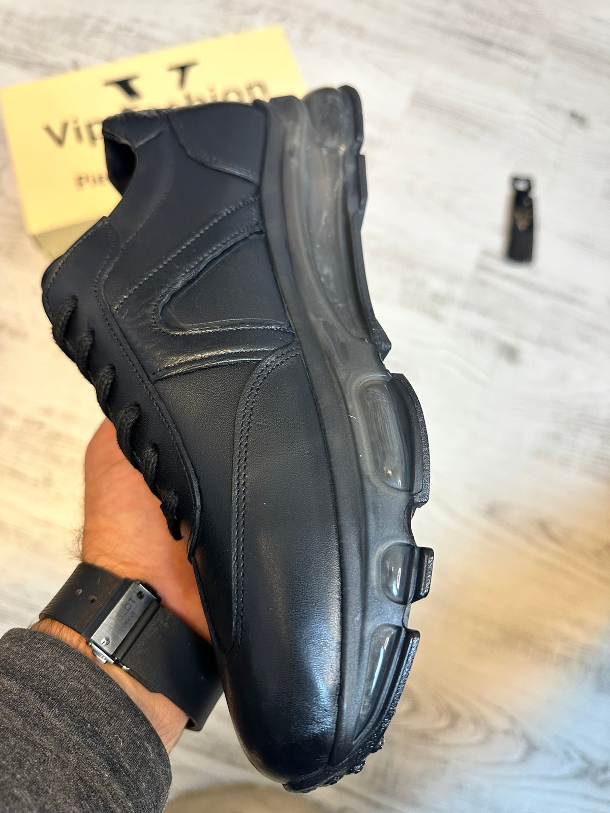 Pantofi Sport Casual Piele Naturala Barbati  COD 680