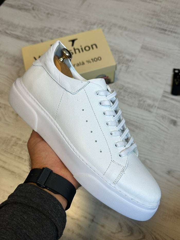Pantofi Sport Casual Piele Naturala Barbati  COD 697