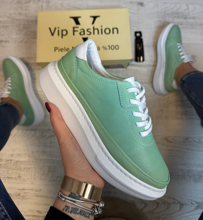 Pantofi din piele naturală pentru femei, eleganți, confortabili și rezistenți COD 879