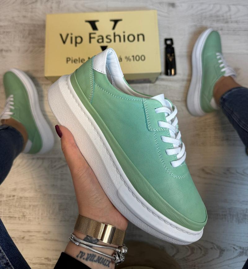 Pantofi din piele naturală pentru femei, eleganți, confortabili și rezistenți COD 879