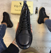 Ghete imblanite  din piele naturală 100% , confortabile și rezistențente COD 887