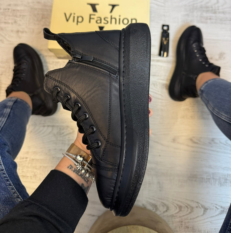 Ghete imblanite  din piele naturală 100% , confortabile și rezistențente COD 887