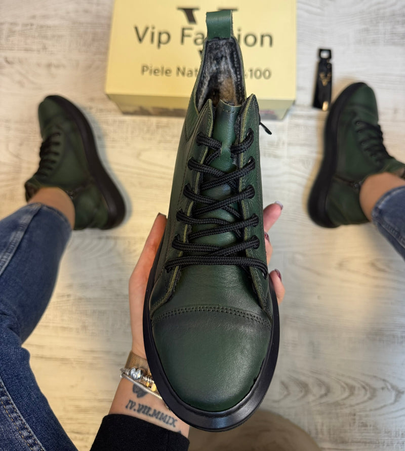 Ghete imblanite  din piele naturală 100% , confortabile și rezistențente COD 888