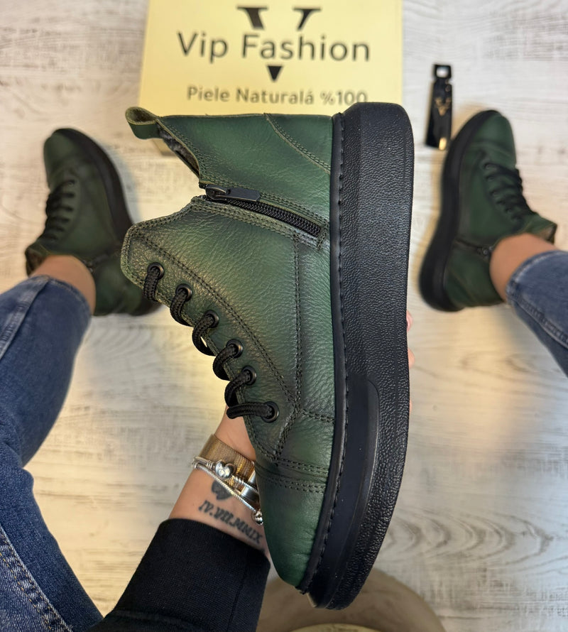 Ghete imblanite  din piele naturală 100% , confortabile și rezistențente COD 888