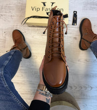 Ghete din piele naturală pentru femei,  confortabile și rezistențente COD 884