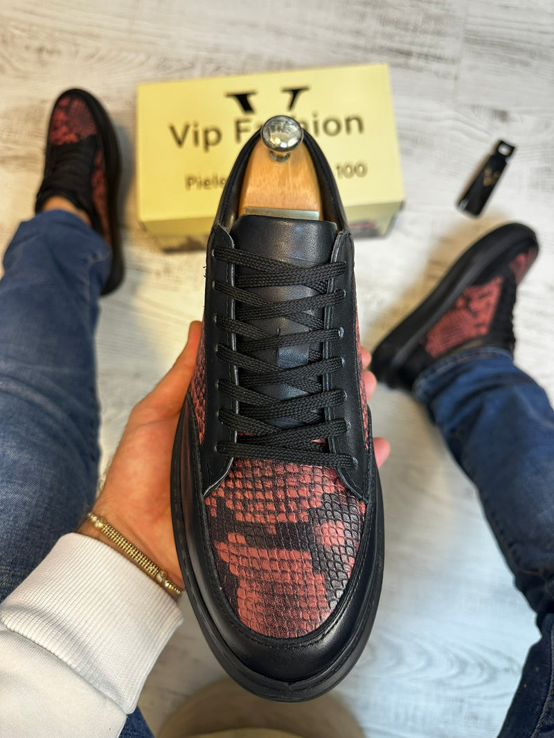 Pantofi Sport stil Sarpe Talpa Spuma Casual Piele Naturala 100% COD 869