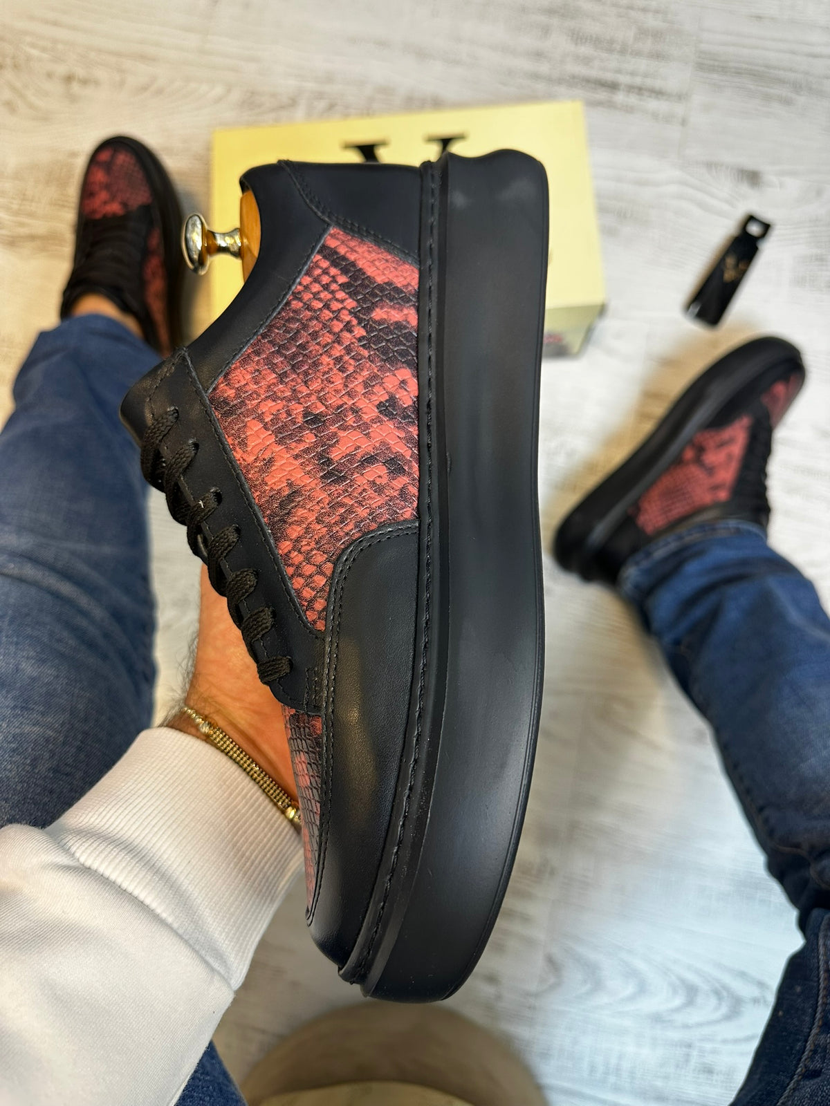 Pantofi Sport stil Sarpe Talpa Spuma Casual Piele Naturala 100% COD 869