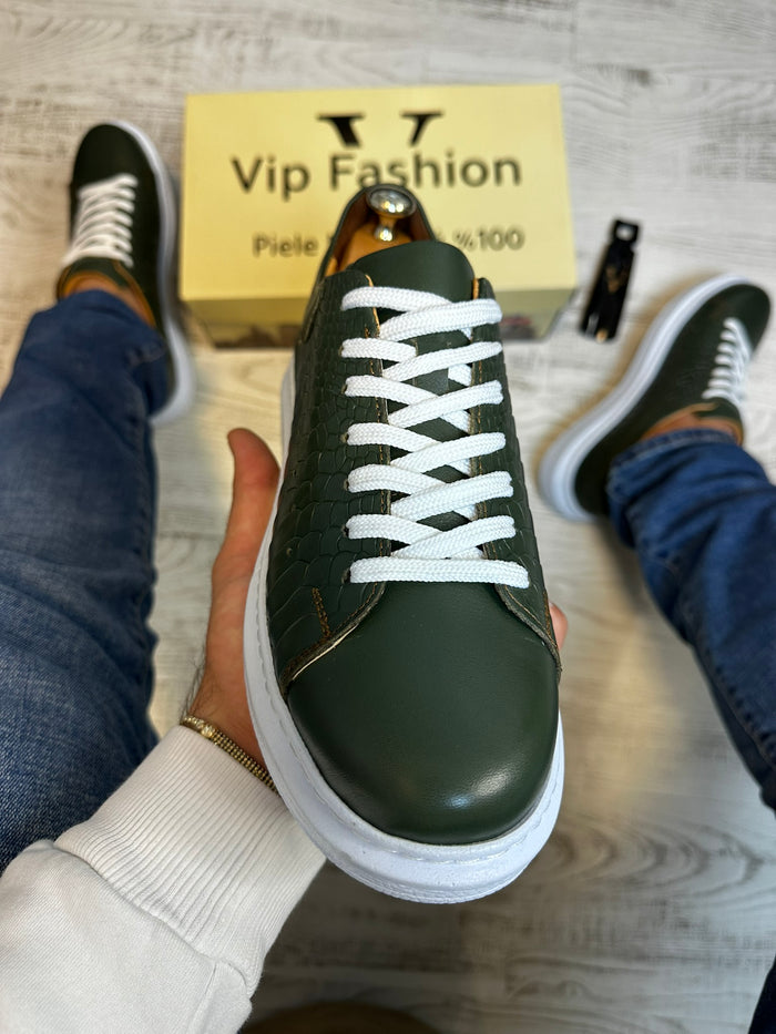 Pantofi Sport stil Sarpe Cusuti  Casual Piele Naturala 100% COD 870