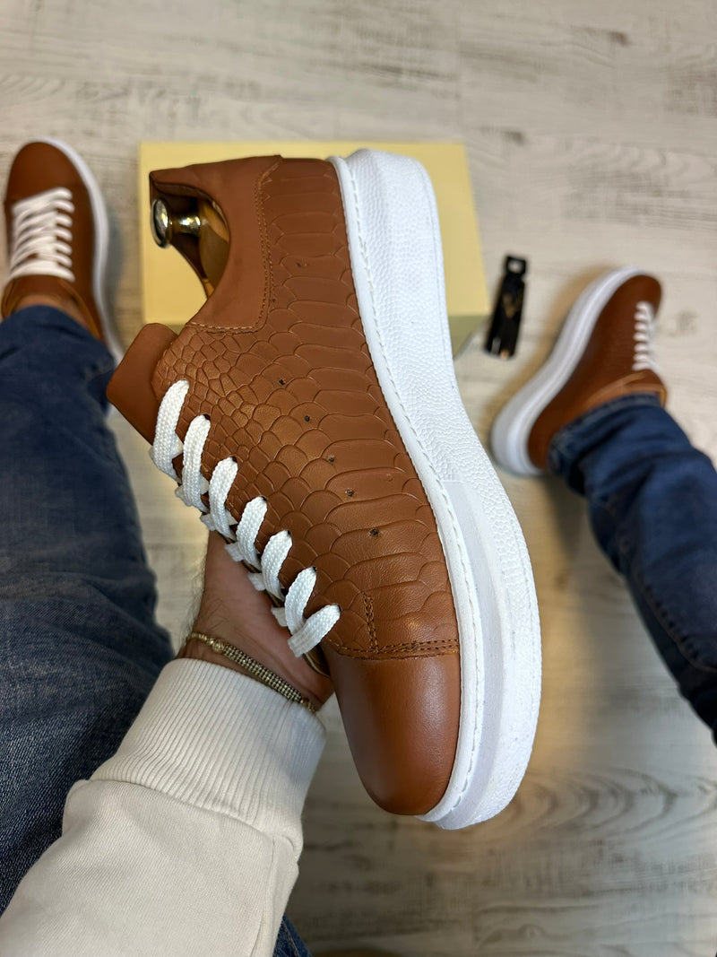 Pantofi Sport stil Sarpe Cusuti  Casual Piele Naturala 100% COD 871