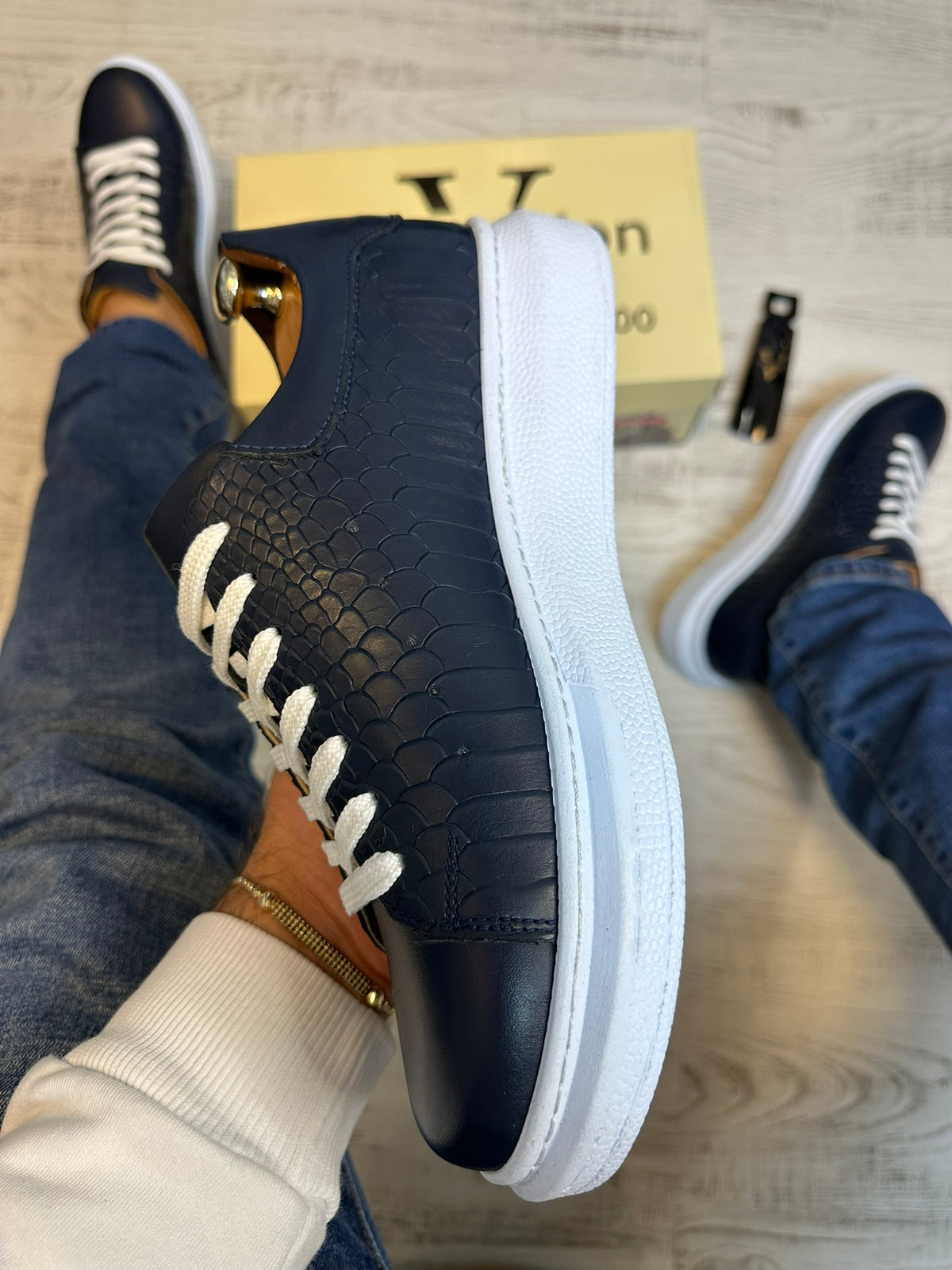 Pantofi Sport stil Sarpe Cusuti  Casual Piele Naturala 100% COD 872