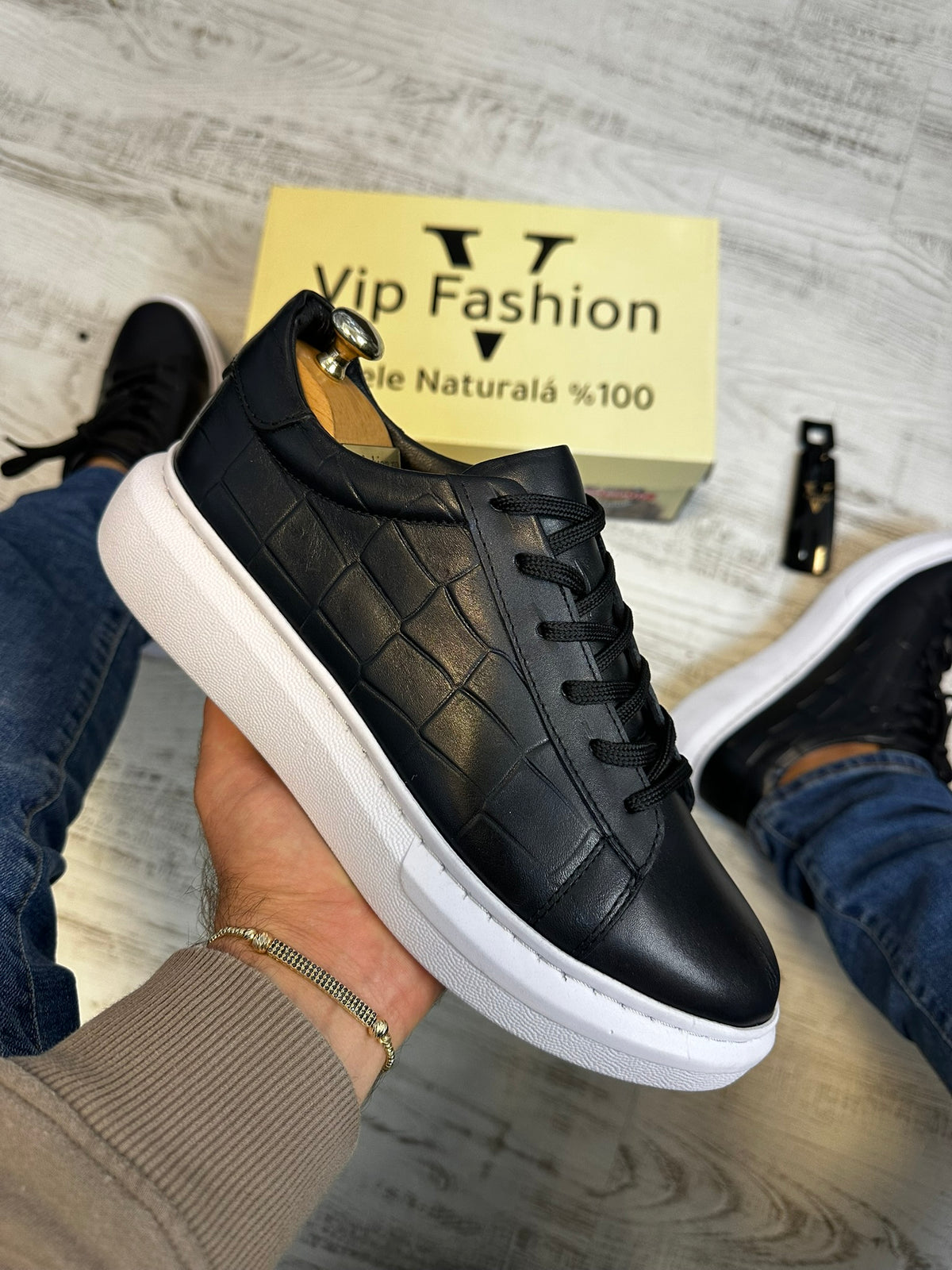 Pantofi Sport Casual Cusuti Casual Piele Naturala 100% COD 891