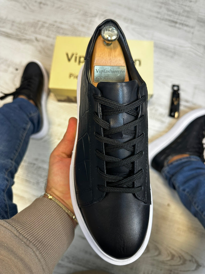 Pantofi Sport Casual Cusuti Casual Piele Naturala 100% COD 891