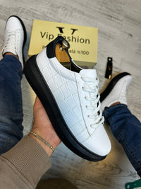 Pantofi Sport Casual Cusuti Casual Piele Naturala 100% COD 892