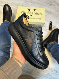 Pantofi Sport Casual Cusuti Casual Piele Naturala 100% COD 893