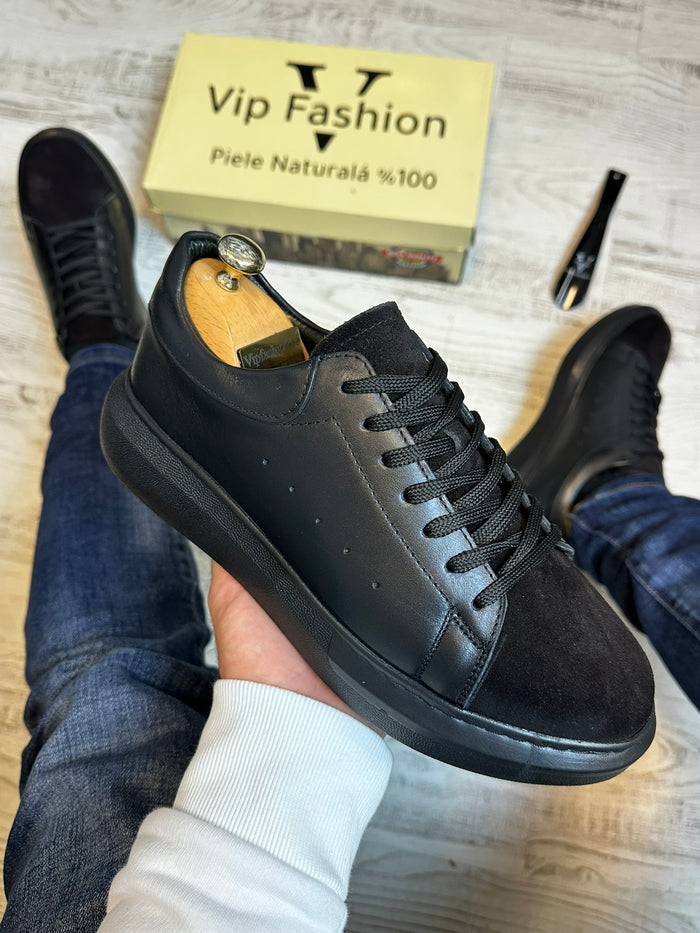 Pantofi Sport barbati Premium , cusuti , Piele Naturala cod 906