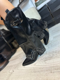 Cizme cu Tinte Piele Eco cod 914