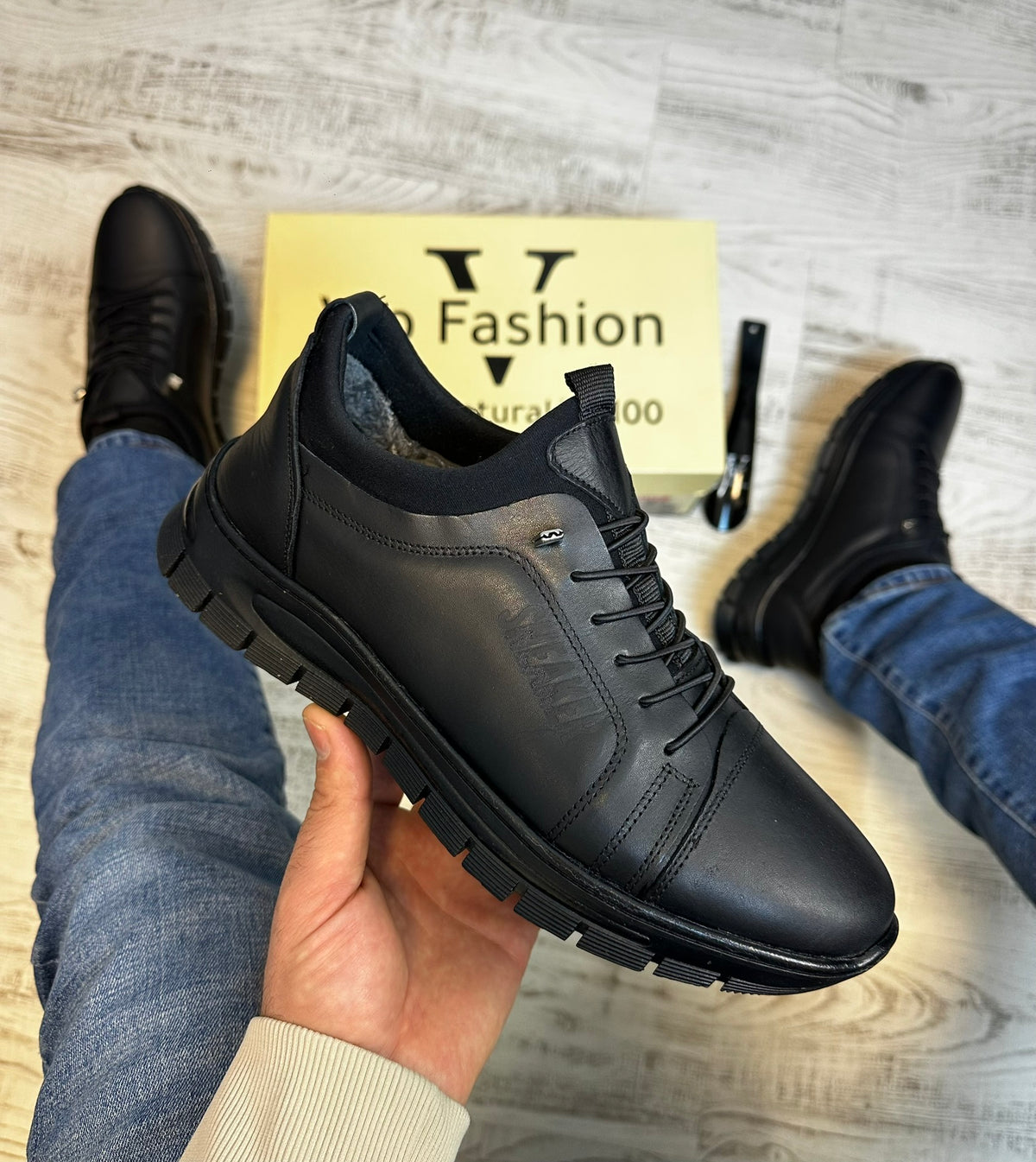 Adidasi barbati, Imblaniti ,usori  confortabili, Cusuti, Piele Naturala cod 429