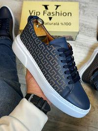 Pantofi Sport Barbati Siret Design VSC Piele Naturala 100% COD 918