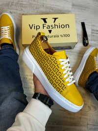 Pantofi Sport Barbati Siret Design VSC Piele Naturala 100% COD 919