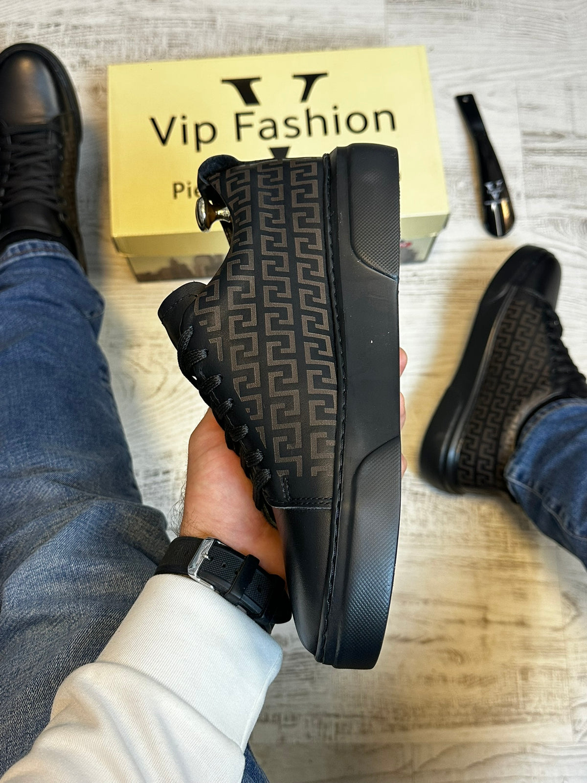 Pantofi Sport Barbati Siret Design VSC Piele Naturala 100% COD 926