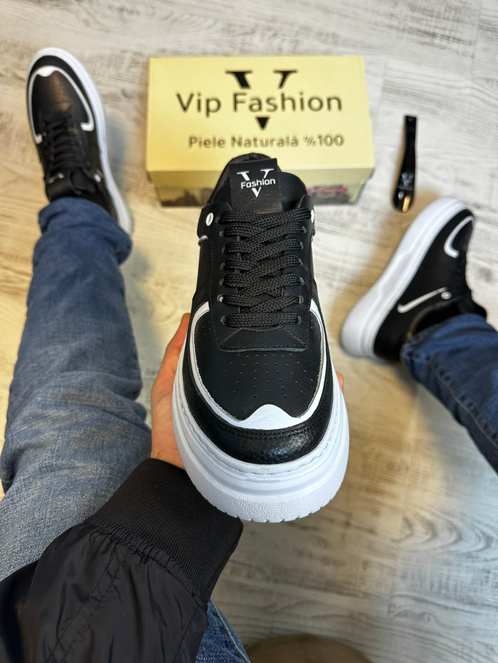 Pantofi Sport Premium Barbati Moderni Model Nou  Piele Naturala Cod 929